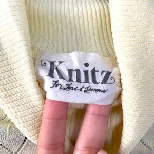 FL&L Stevie Knitz Bodysuit Light Yellow